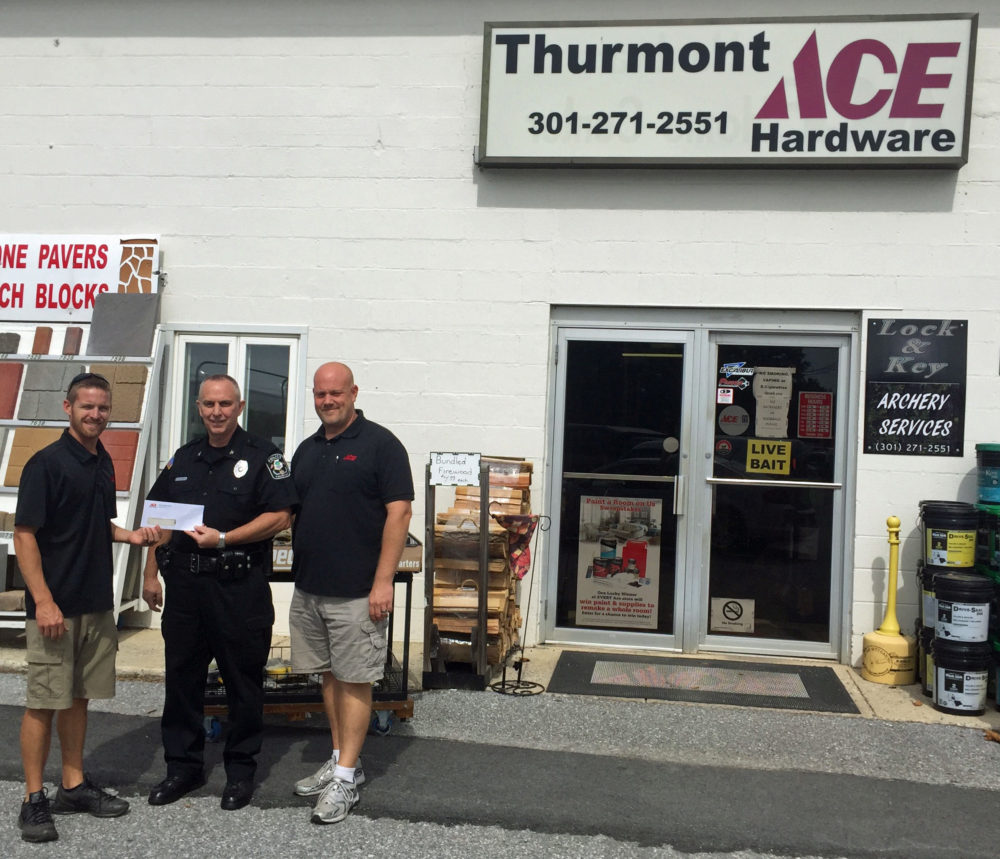 The Catoctin Banner. Blue Bulbs Bought to Show Support for Thurmont